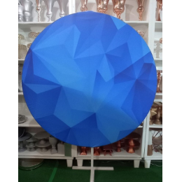 SUBLIMADO AZUL GEOMETRICO 150M
