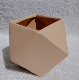 VASO DIAMANTE BRIS NUDE P 13X13