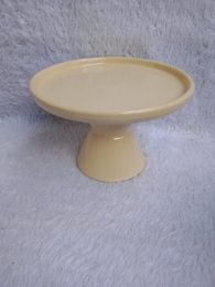 BOLEIRA CONE BRIS BEGE  P 18X12