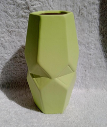 VASO DIAMANTE BRIS VERDE LIMÃO M 30X10