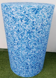 CAPA CILINDRO AMOR GLITTER AZUL G