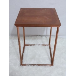 MINI TABLE QUA. M ROSE GOLD 