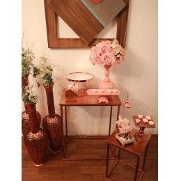 COMBO MINI TABLE ROSE GOLD C ROSE -01
